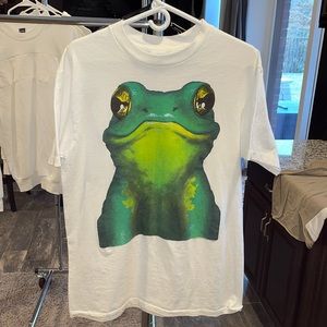 Vintage 1992 sock and roll Corp Big face Frog Rare